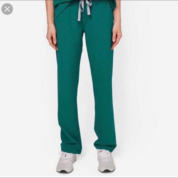 Figs Pants - FIGS hunter green XS Livingston